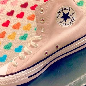 Women’s Size 9 Light Pink Converse High Tops